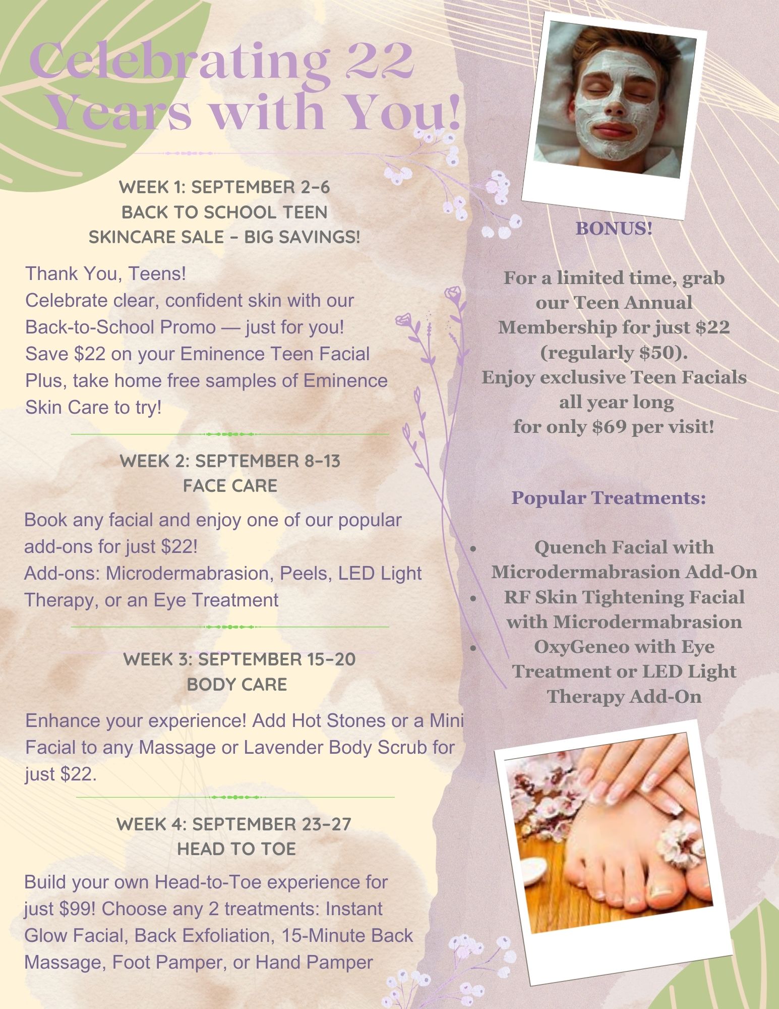 Beige Illustrative Flyer Nail Art Price List Document A4 1